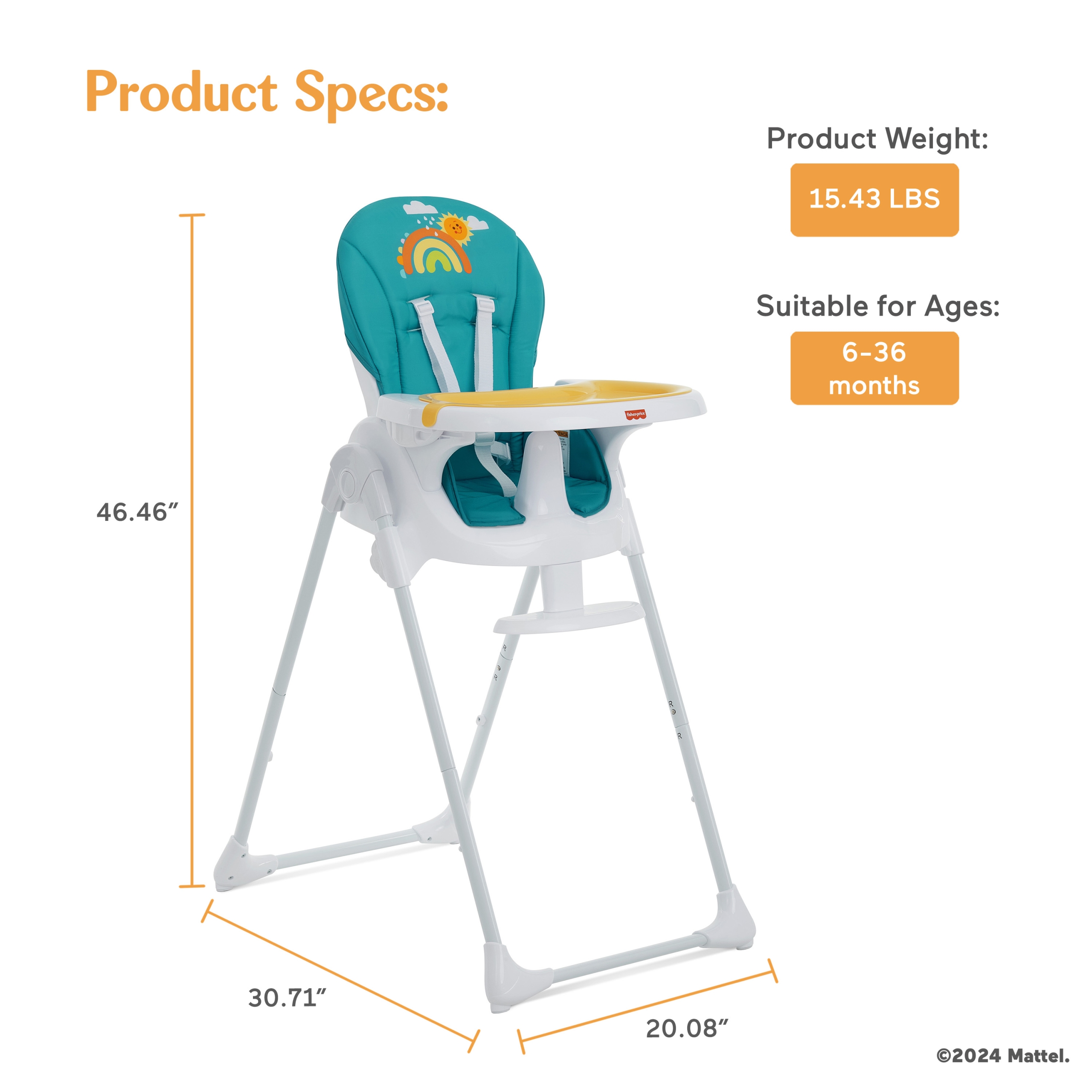 Fisher Price Tiny Bites High Chair