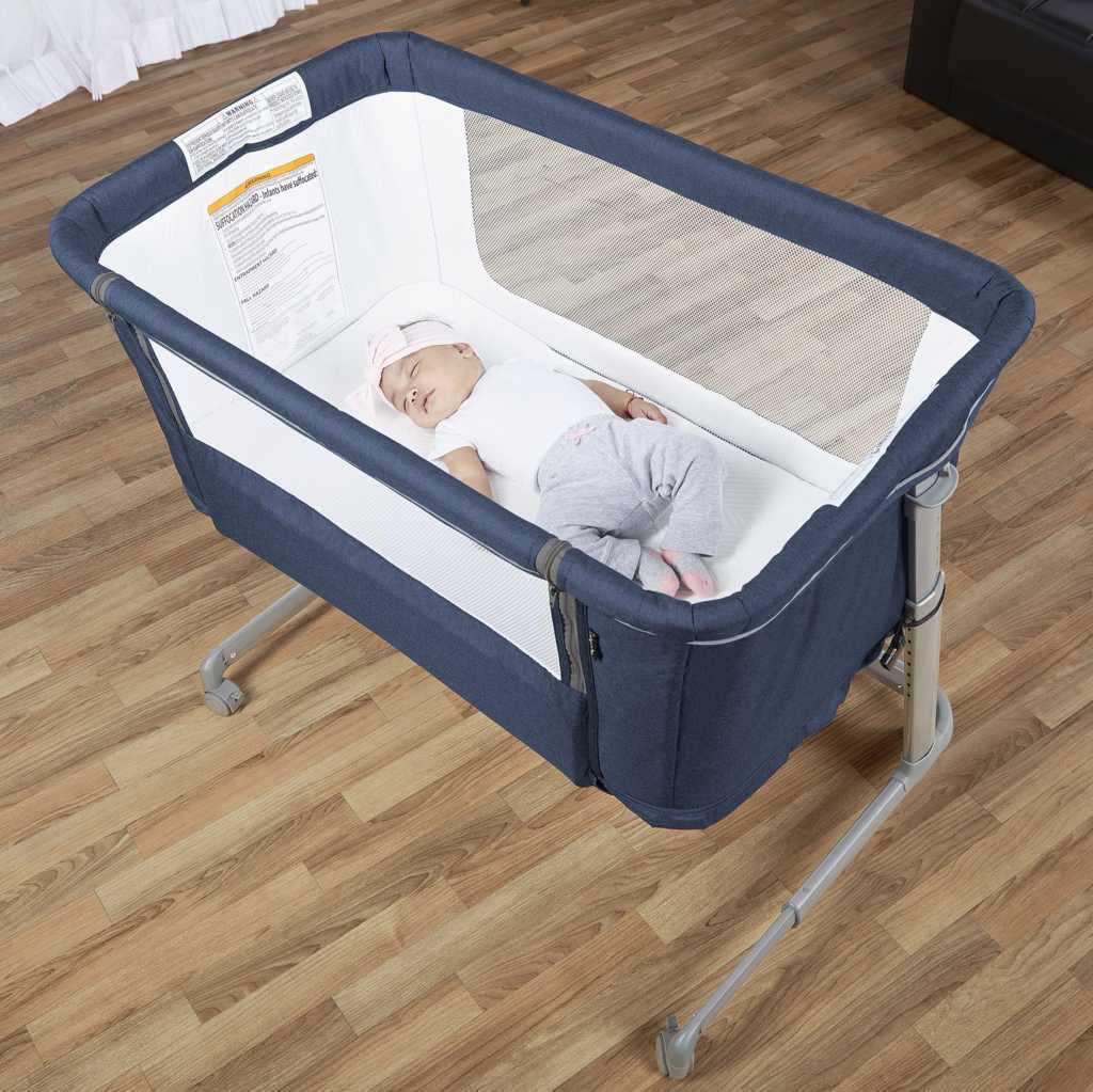 2019 baby crib portable Bedside Sleeping Crib Baby Cot bed Dream Swing Function 