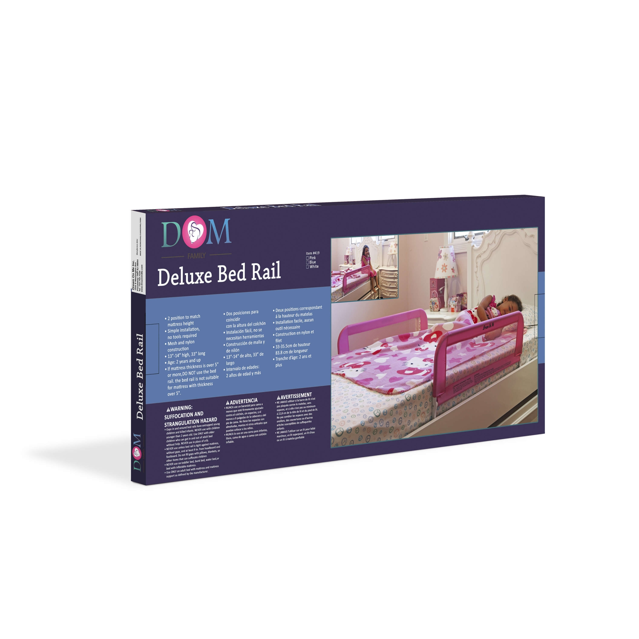 Mesh Security Bed Rail Dream On Me