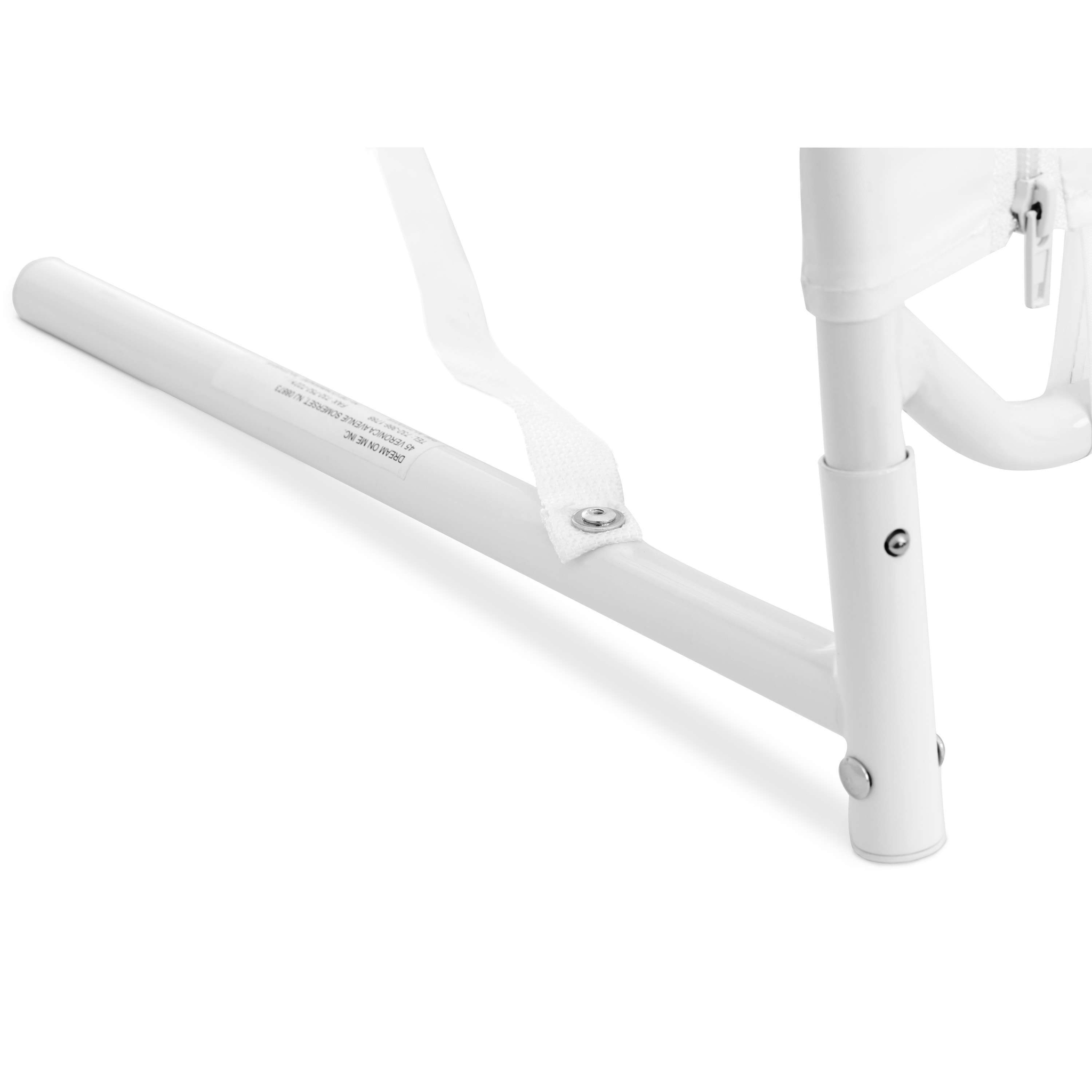 Mesh Security Bed Rail, White (New Height) Dream On Me