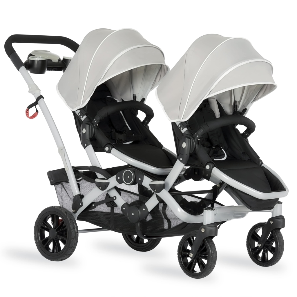 Track Tandem Stroller Double Stroller Facing Each Other Dream On Me