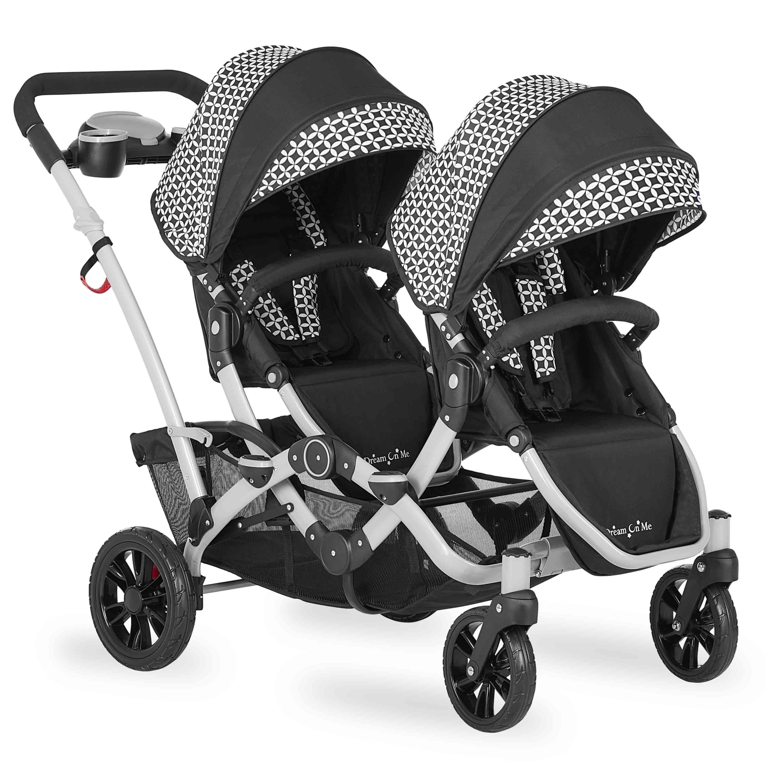 Track Tandem Stroller Double Stroller Facing Each Other Dream On Me