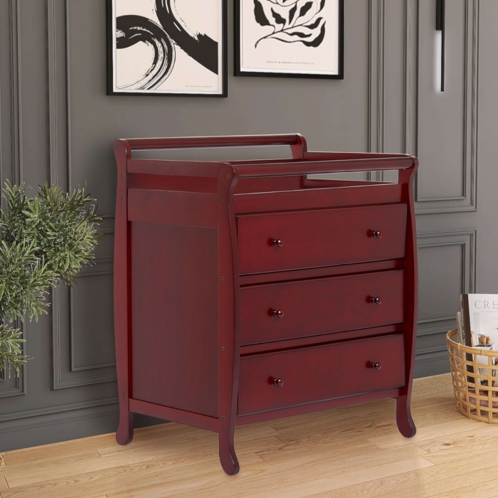 Cherry store changing table