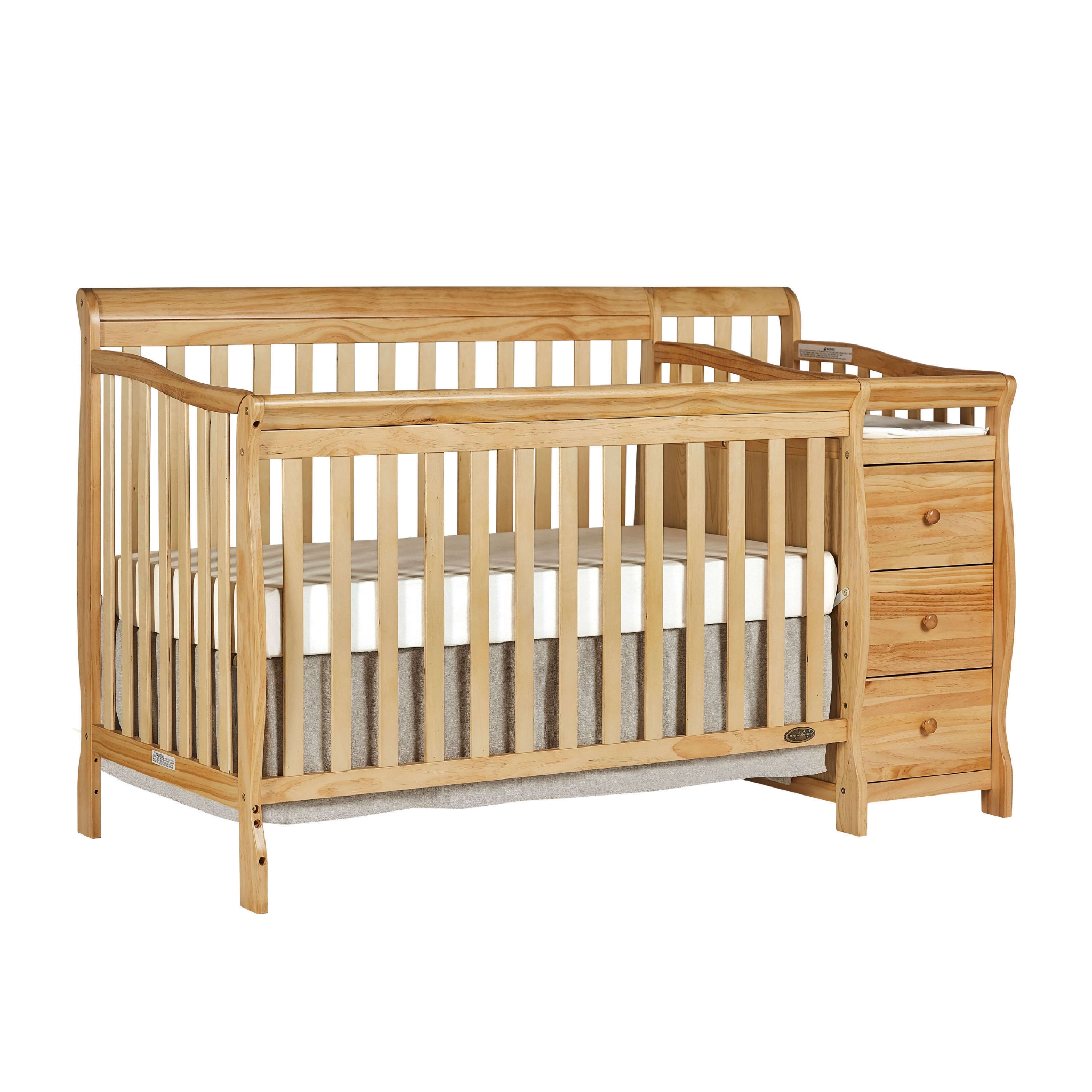 Brody 5 in 1 Convertible Crib with Changer Dream On Me