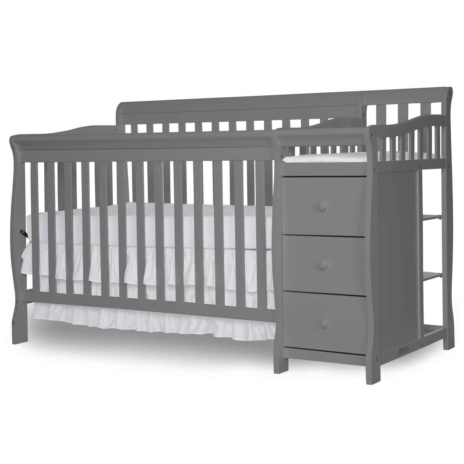 Brody 5 in 1 Convertible Crib with Changer Dream On Me
