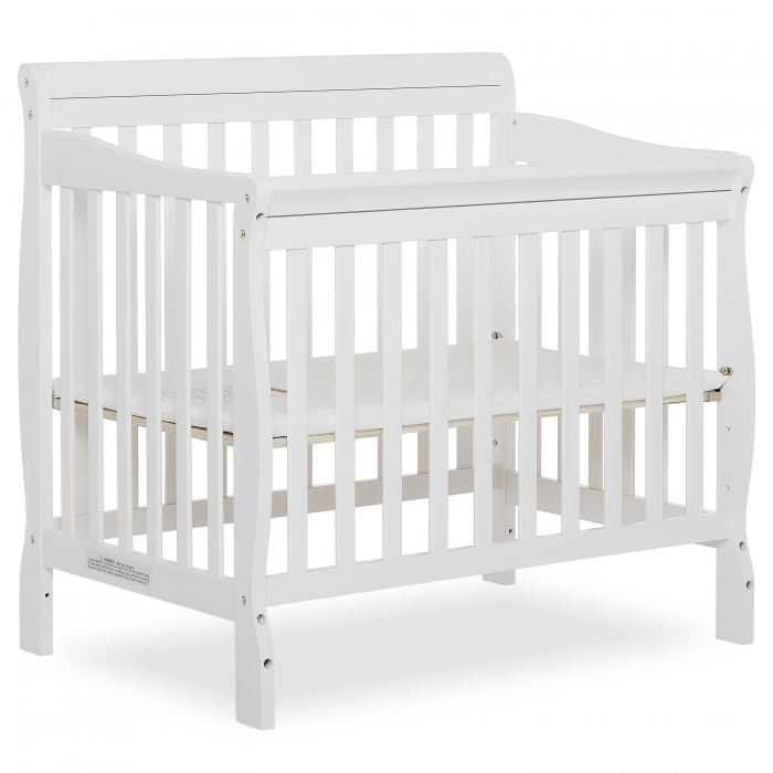 Aden 4 In 1 Convertible Mini Crib, How To Convert Mini Crib Twin Bed