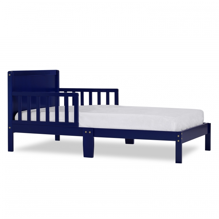 Dream On Me Brookside Toddler Bed in White 