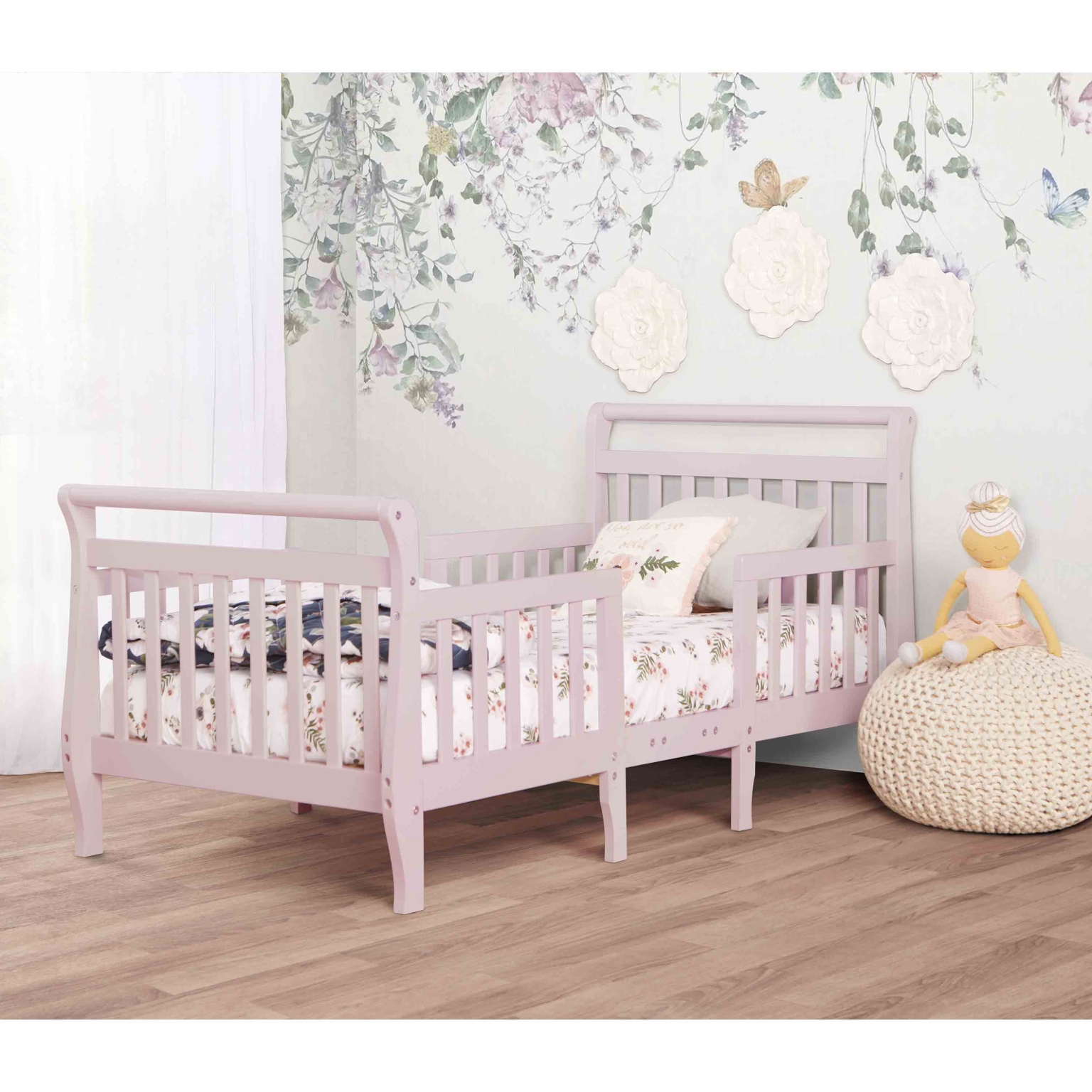 Emma 3 in 1 Convertible Toddler Bed Dream On Me