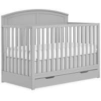 Storybrooke 5 in 1 Convertible Crib with Under Drawer