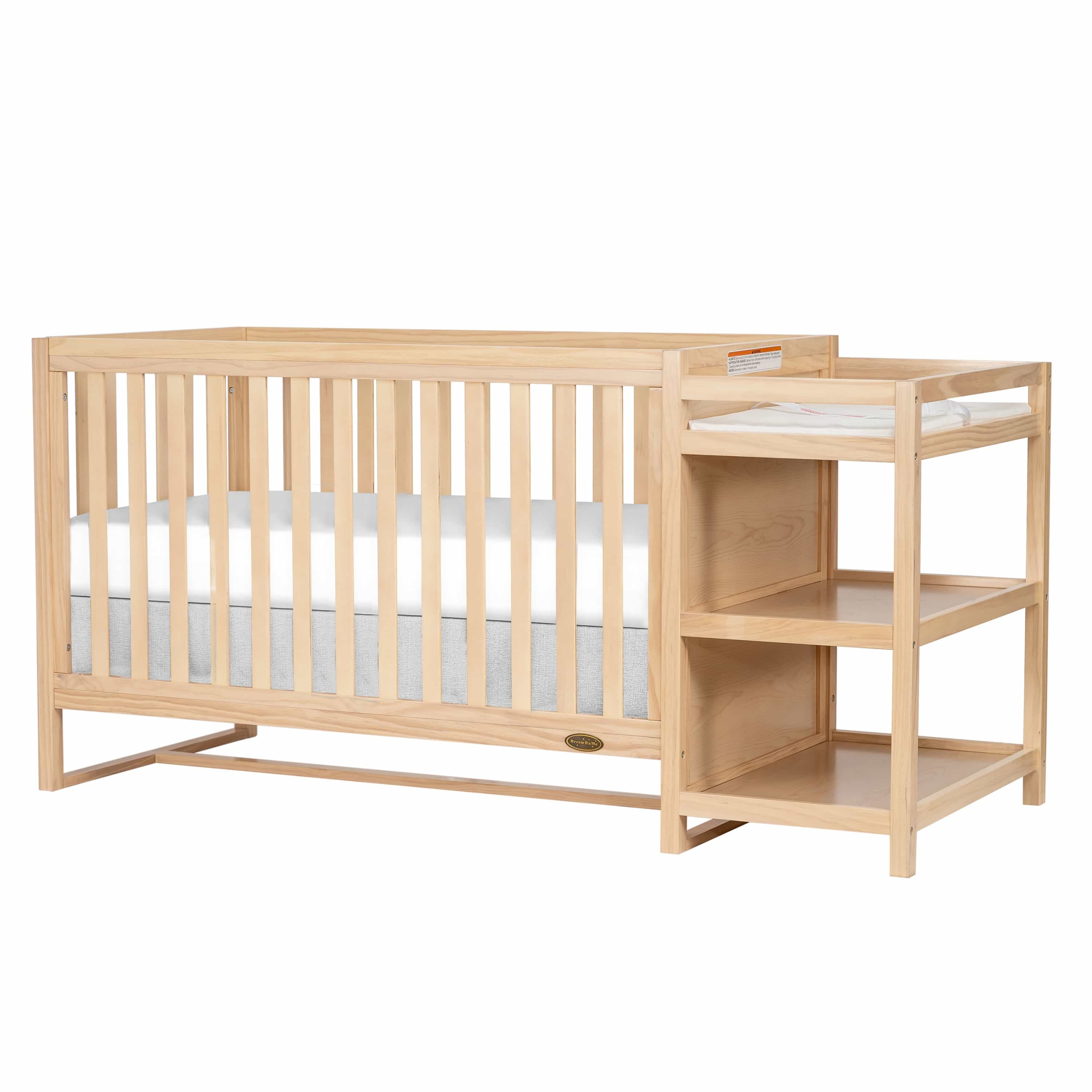 over cot changing table