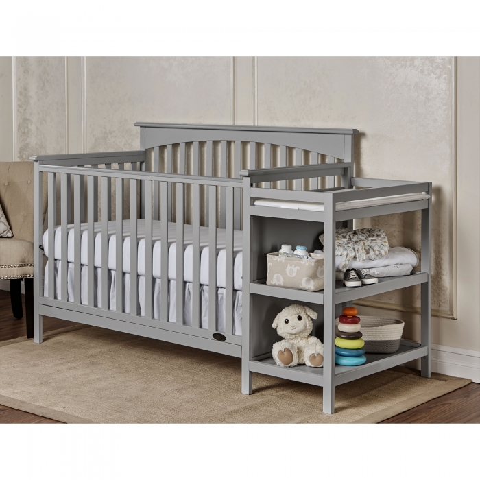 Chloe 5 In 1 Convertible Crib With Changer Dream On Me 665 G Crib Rmscene