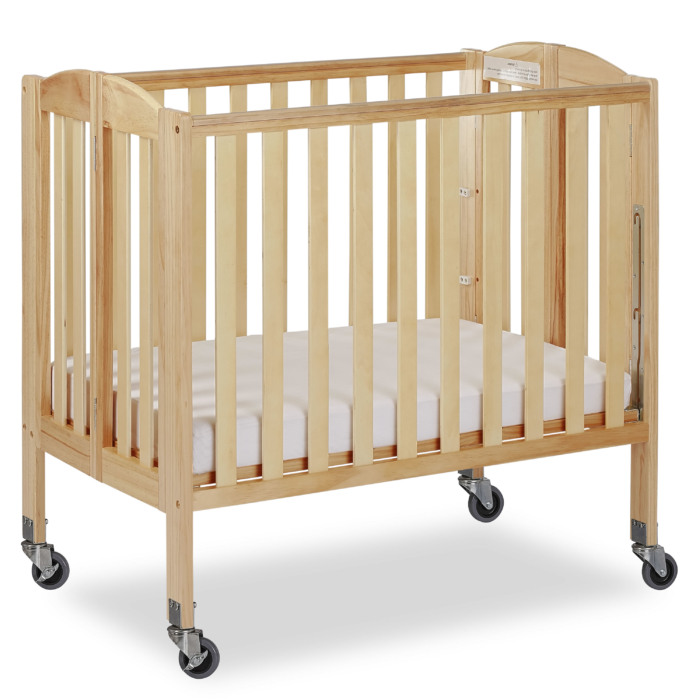 Full size crib with sale wheels