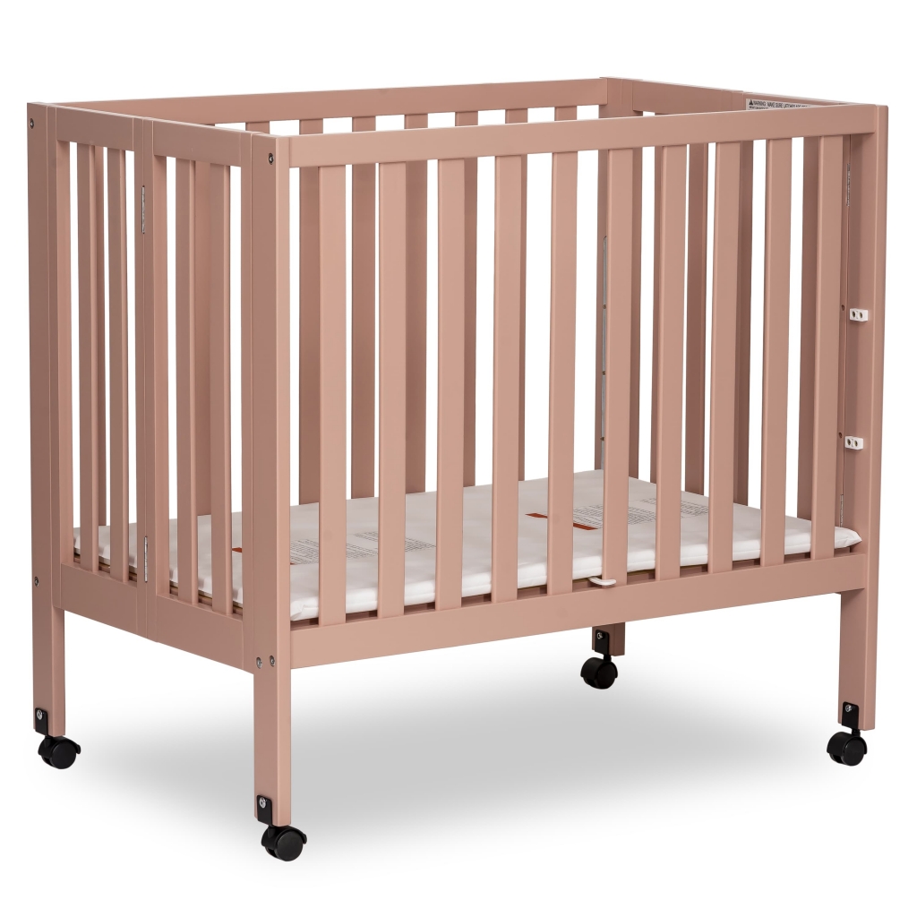 2 in 1 Lightweight Folding Portable Crib | Dream On Me