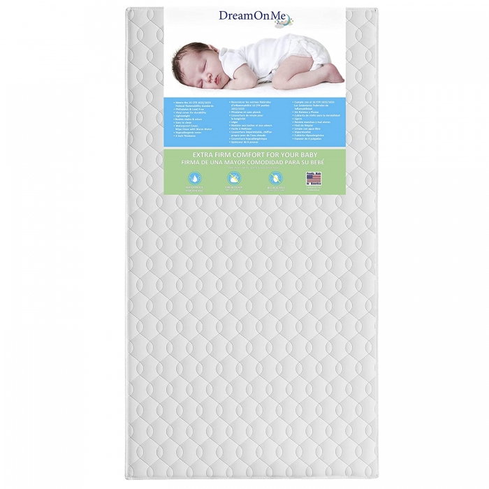 Carousel Firm Fiber Crib Mattress | Dream On Me