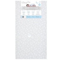 Little Baby 6 Inch Full Size Firm Fiber Crib and Toddler Bed Mattress