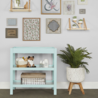 Mint and White