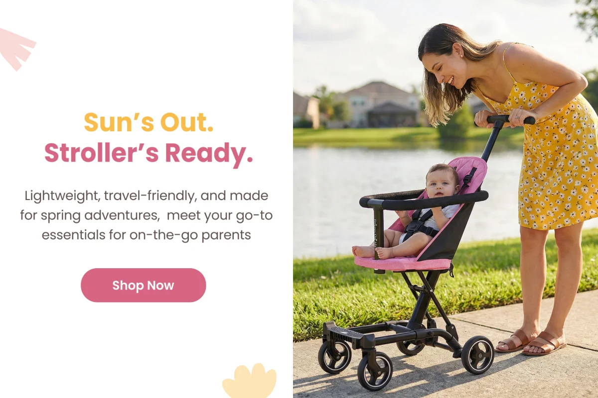 Suns Out. Stollers Ready.