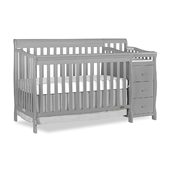 Dream On Me 5-in-1 Brody Convertible Crib with Changer