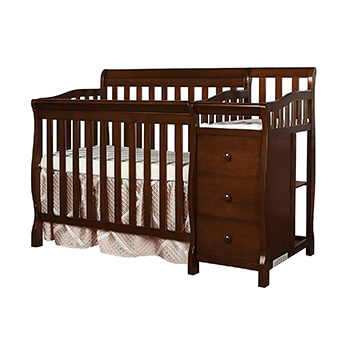 Dream On Me Jayden 4-in-1 Mini Convertible Crib and Changer